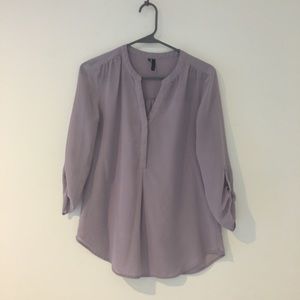 Lavender colored dress shirt